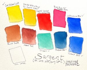 Artist Palette Profiles: John Singer Sargent & Emily Sargent